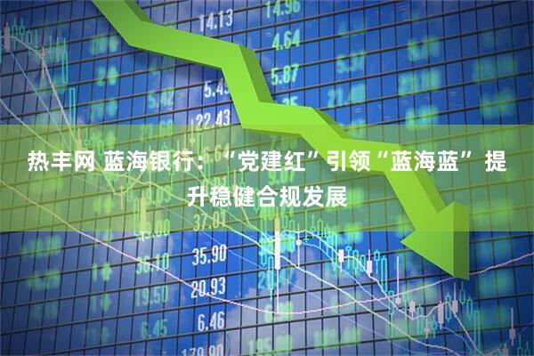 热丰网 蓝海银行：“党建红”引领“蓝海蓝” 提升稳健合规发展